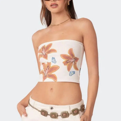 Floral Tube Top